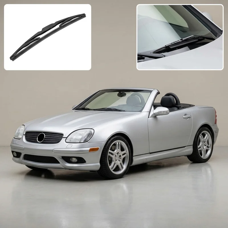 Passenger Side Wiper Blade for Mercedes-Benz SLK32 AMG (2002 - 2004) - 1